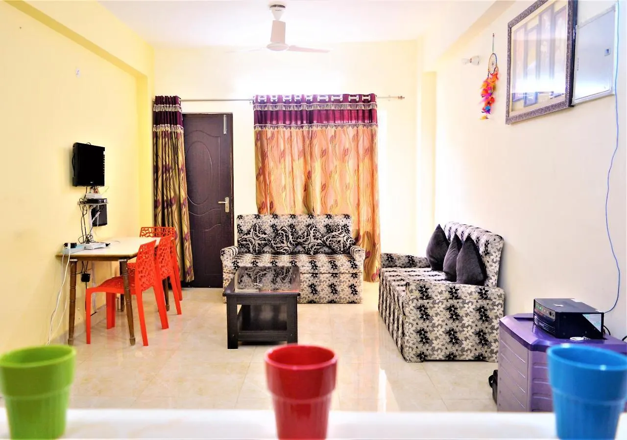 Pretty Garden View Apartment 3Bhk Furnished Flat Near Kashi Vishwanath Temple فاراناسي